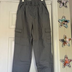 Gray Cargo Pants